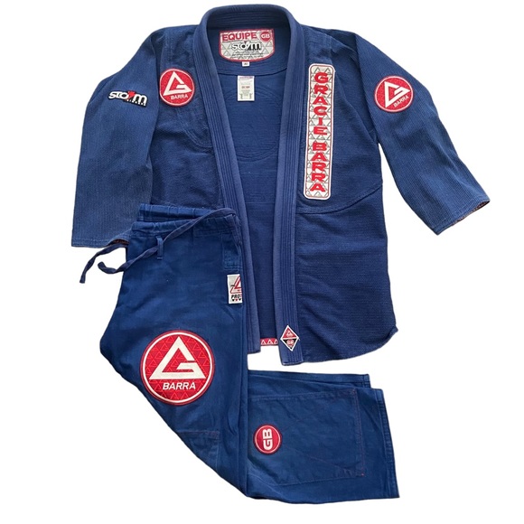 Other Gracie Barra Gi Brazilian Jiu Jitsu Storm Kimono Protrain Gi Set Size A1 Poshmark